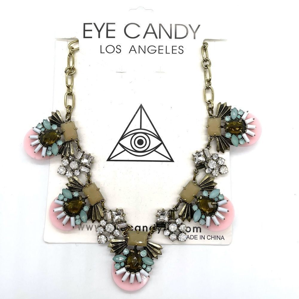 Eye Candy Los Angeles Statement Necklace NWOT